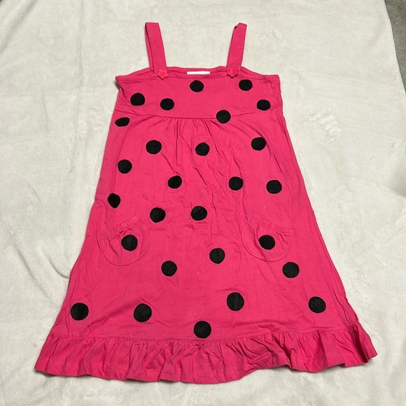 Pink polka dot dress - Picture 1 of 2